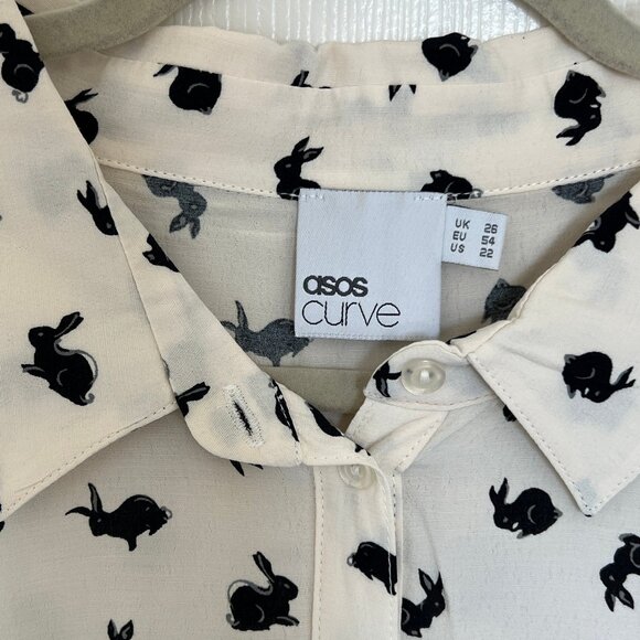 ASOS Curve Bunny Shirt - Picture 3 of 3